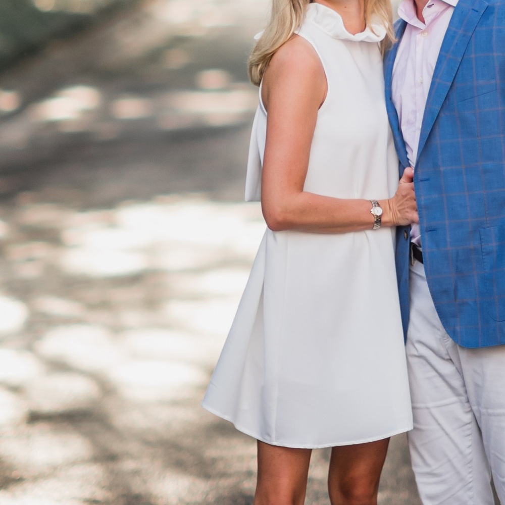 White Tuckernuck mini dress